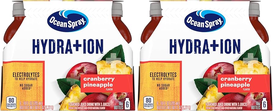 Amazon.com : Ocean Spray Cranberry Pineapple Juice Drinks, 10 Fl